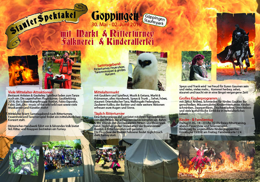 Stauferspektakel Göppingen 2019